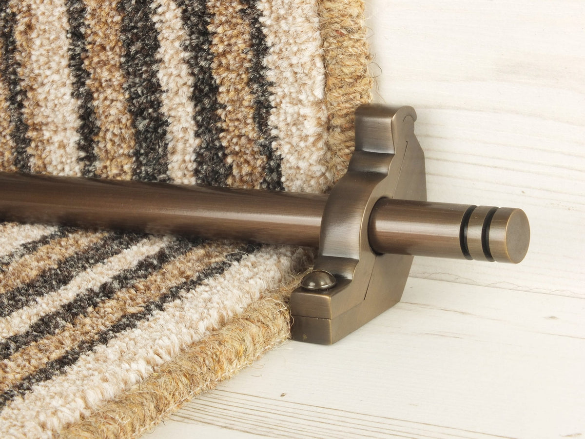 Woburn Stair Rods in Antique Bronze | Stylish Stair Accessory