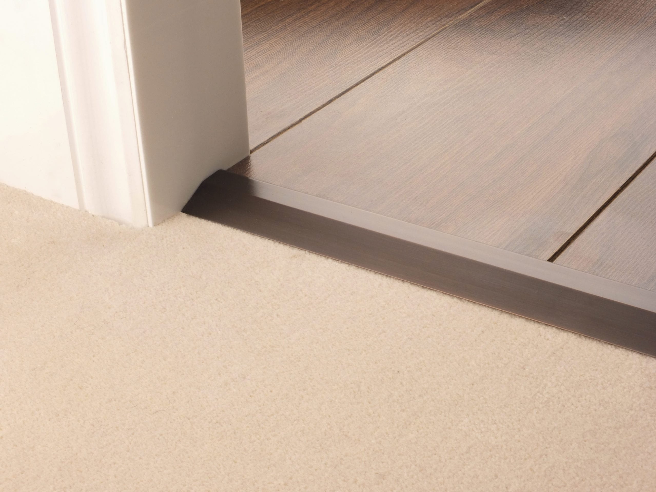 Premier Compression Ramp - Antique Bronze | Carpet to Tile Threshold Strip