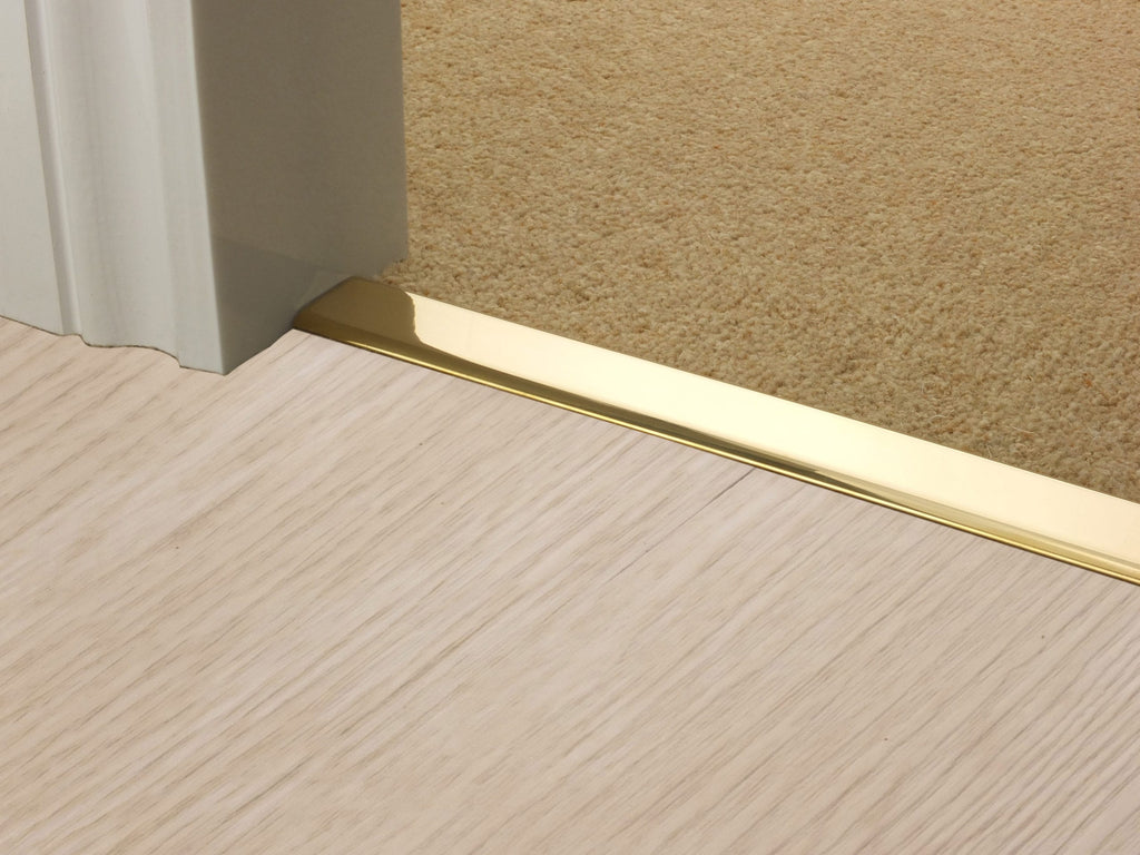 Polished Brass Door Thresholds | Classic & Shiny Finish