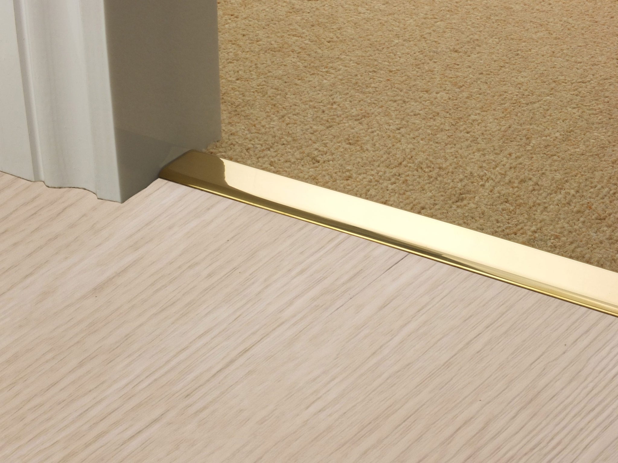 Polished Brass Door Thresholds | Classic & Shiny Finish